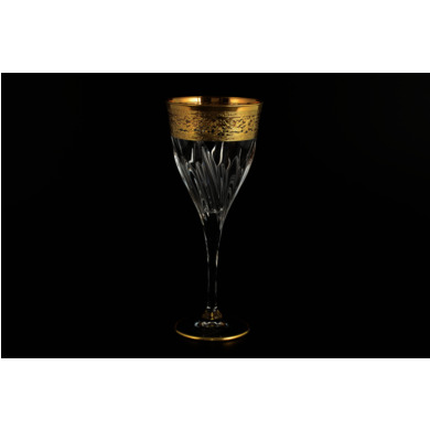 Набор бокалов для вина "Узоры Золото" 6 шт