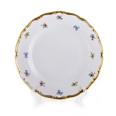 Набор тарелок "Анжелика Мейсенский цветок АГ 845" 25 см 6 шт