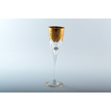 Набор фужеров для шампанского "Natalia Golden Ivory" 170 мл 6 шт