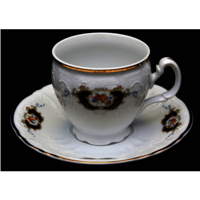 Набор для чая "Бернадот Синий глаз" (чашка 240 мл + блюдце) на 6 персон 12 предметов 