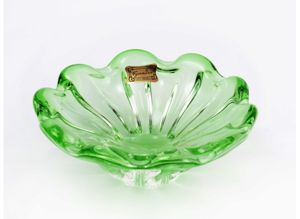 Ваза для конфет Egermann 5100Е (зеленая) 13 см