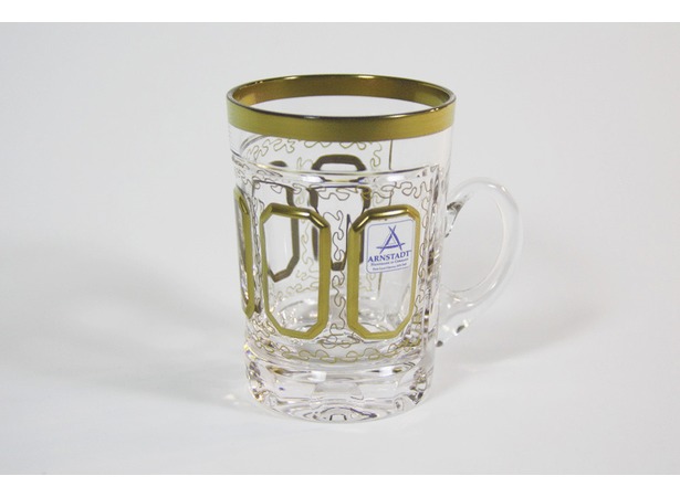 Набор для чая Арнштадт Классик (стаканы 180 мл) с ручкой