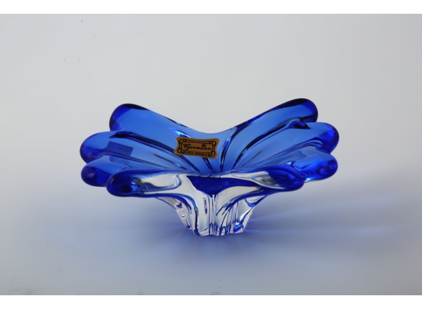 Ваза для конфет Egermann 5092Е (синяя) 13 см