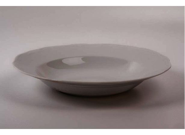 Набор глубоких тарелок Недекорированный 22 см 6 шт