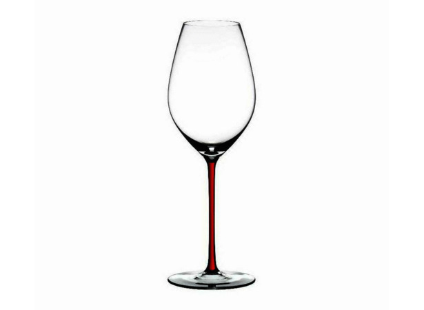 Фужер Fatto a Mano Champagne Wine Glass 445 мл (с красной ножкой)