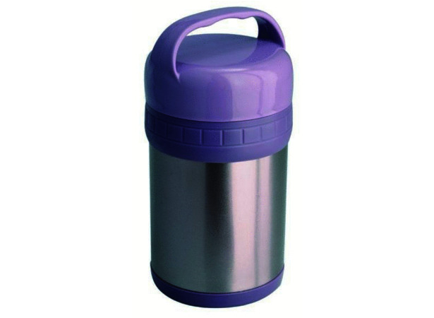 Термос ланч-бокс цветной 3 лотка 15 л Soup фиолетовый