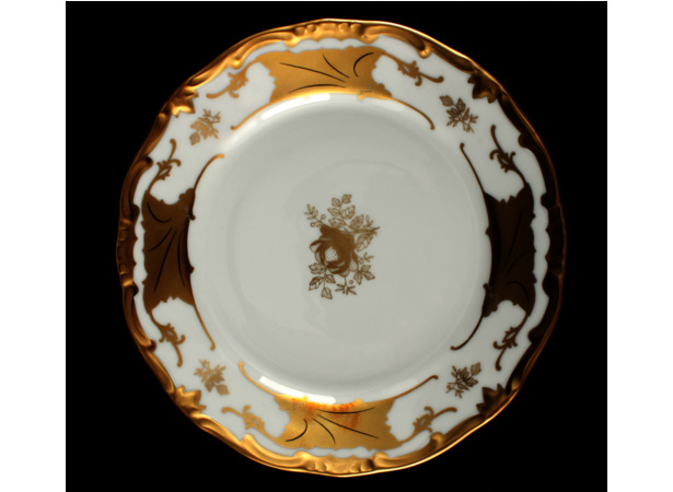 Набор тарелок Кленовый лист белый 408 15 см 6 шт