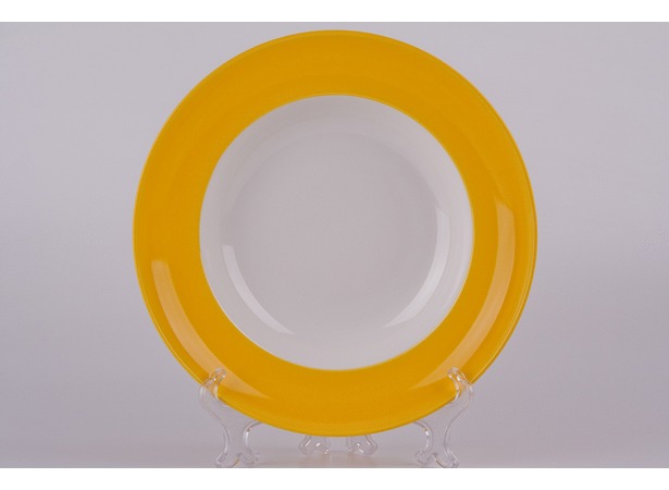 Тарелка глубокая Вехтерсбах 23 см (желтая)