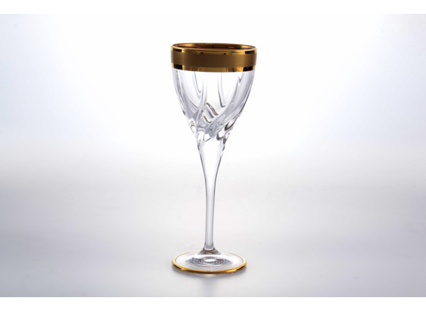 Набор бокалов для вина Trix Gold Line RCR 180 мл 6 шт