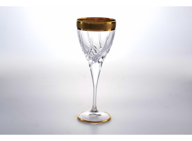 Набор бокалов для вина Trix Gold Line RCR 180 мл 6 шт 