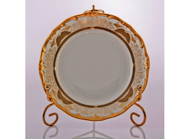 Набор тарелок Симфония золотая 427 15 см 6 шт