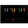 Набор бокалов для вина Клара Цветные 250 мл 6 шт