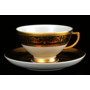 Набор чайных пар Constanza Imperial Green Cold (чашка 250 мл + блюдце) на 2 персоны