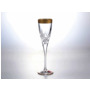 Набор фужеров для шампанского Trix Gold RCR 120 мл 6 шт