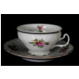 Набор для чая Бернадот Полевой цветок (чашка 220 мл + блюдце) на 6 персон 12 предметов (низкие на ножке)