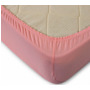 Простыня трикотажная на резинке Текс-Дизайн 120х200х20 см (розовая)
