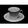 Набор для чая Бернадот платина 2021 (чашка 200 мл + блюдце) на 6 персон 12 предметов (высокие)