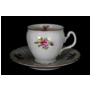 Набор для чая Бернадот Полевой цветок (чашка 240 мл + блюдце) на 6 персон 12 предметов (высокие на ножке)