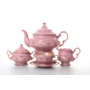 Чайный сервиз Соната Розовый фарфор 0158 на 6 персон 15 предметов