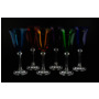 Набор бокалов для вина Александра Цветные 250 мл 6 шт