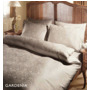 Комплект постельного белья Tac Gardenia (бежевый) жаккард-люкс двуспальный евро