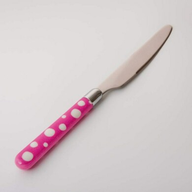 Набор ножей для сервировки "Неве" 6 шт. розовые