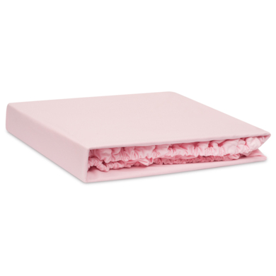 Простыня джерси на резинке Bolero 180х200 см (розовая)
