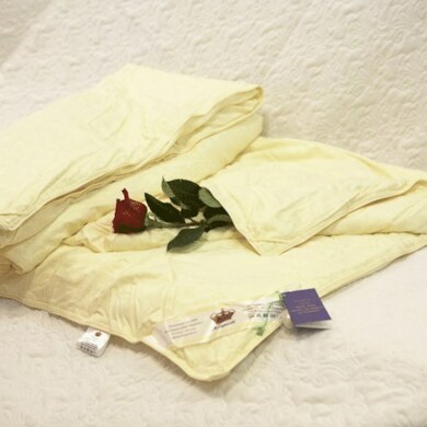 Одеяло "Kingsilk Elisabette Элит" летнее 200*220 см (бежевое)