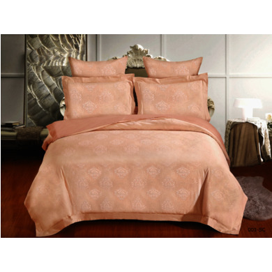 Комплект постельного белья Cleo Soft Cotton Савойя (персиковый), сем.