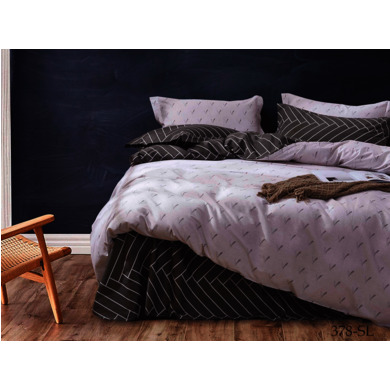 Комплект постельного белья Cleo Тарнате сатин, двуспальный евро