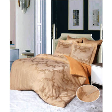 Комплект постельного белья "Arlet AA-002" жаккардовый шелк, двуспальный