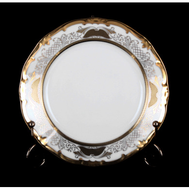 Набор тарелок "Симфония золотая 427" 17 см. 6 шт.