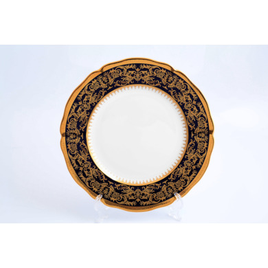 Набор тарелок "Clarice Cobalt Gold" 27 см 6 шт