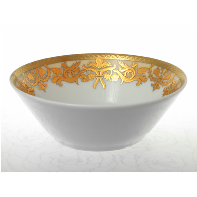 Набор салатников "Natalia Creme Gold" 14 см 6 шт