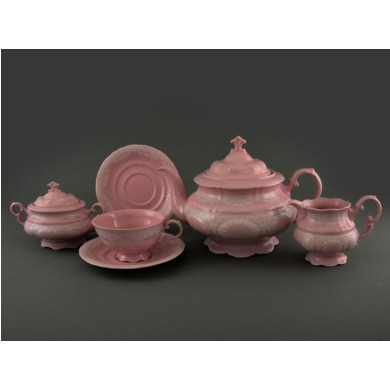 Сервиз чайный "Соната Розовый фарфор 3001" 15 предметов