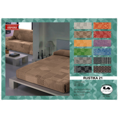 Покрывало-плед Umbritex Rustica 21 linen 180х260 см