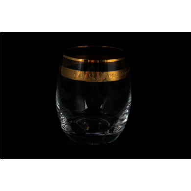 Набор стаканов для воды "Золотая лента Паутинка" 300 мл 6 шт