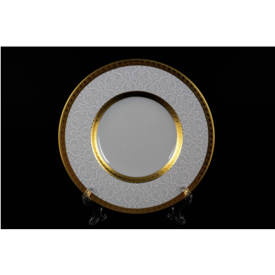 Набор тарелок "Constanza Diamond White Gold" 29 см 6 шт