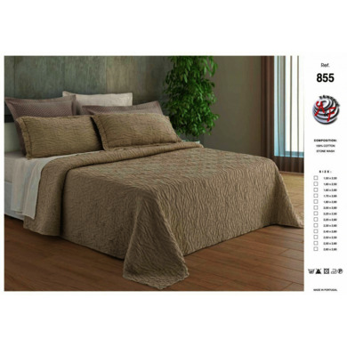 Покрывало AF Texteis Texture brown 240х260 см