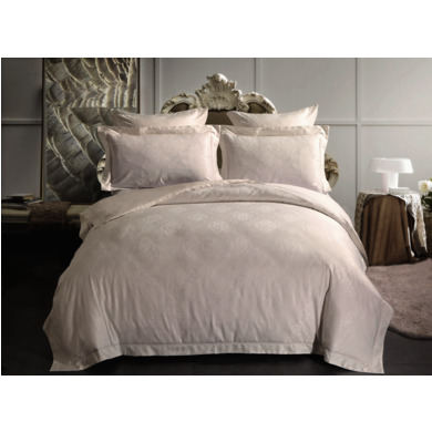 Комплект постельного белья Cleo Soft Cotton Эльзас (белый), двуспальный