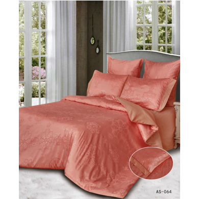 Комплект постельного белья "Arlet AS-064" жаккардовый шелк, двуспальный евро