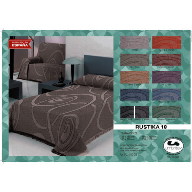 Покрывало-плед Umbritex Rustica 18 linen 180х260 см