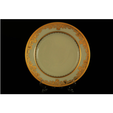 Набор тарелок "Cream Gold 9077" 20 см 6 шт