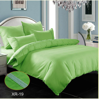 Комплект постельного белья "Kingsilk XR 19" сатин, двуспальный евро