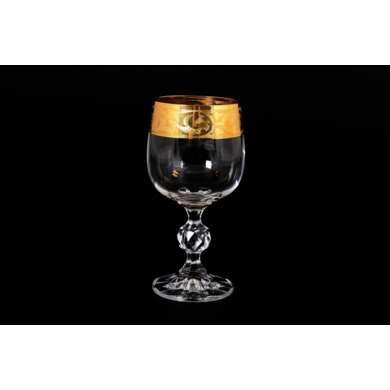Набор бокалов для вина "Золотой орнамент" 190 мл 6 шт