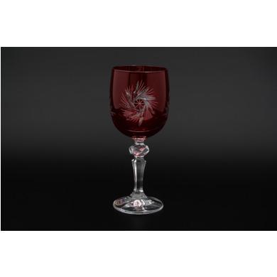 Набор бокалов для вина "Мирел красный" 220 мл 6 шт