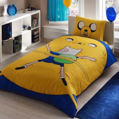 Комплект детского постельного белья Tac Adventure time ранфорс, 1,5 сп.