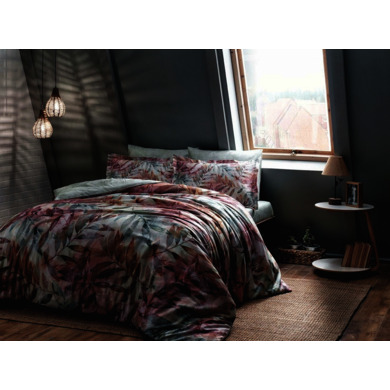 Комплект постельного белья Tac Premium Digital Biella сатин-делюкс, двуспальный евро