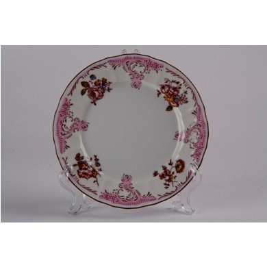 Набор тарелок "Бернадот Розовый цветок 5058" 17 см. 6 шт.