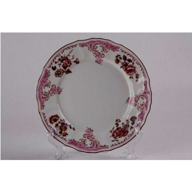 Набор тарелок "Бернадот Розовый цветок 5058" 19 см. 6 шт.